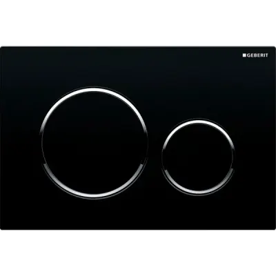 Кнопка зливу Sigma 20 (115.882.KM.1) чорний, Geberit