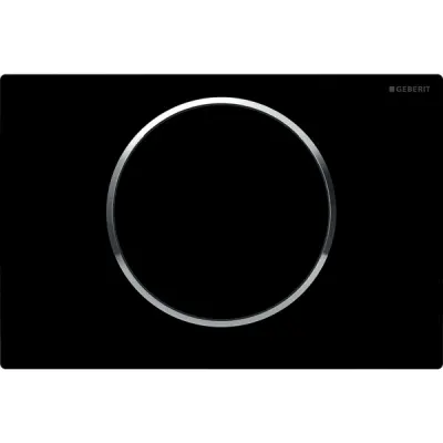 Кнопка зливу Sigma 10 (115.758.KM.5) чорний, Geberit