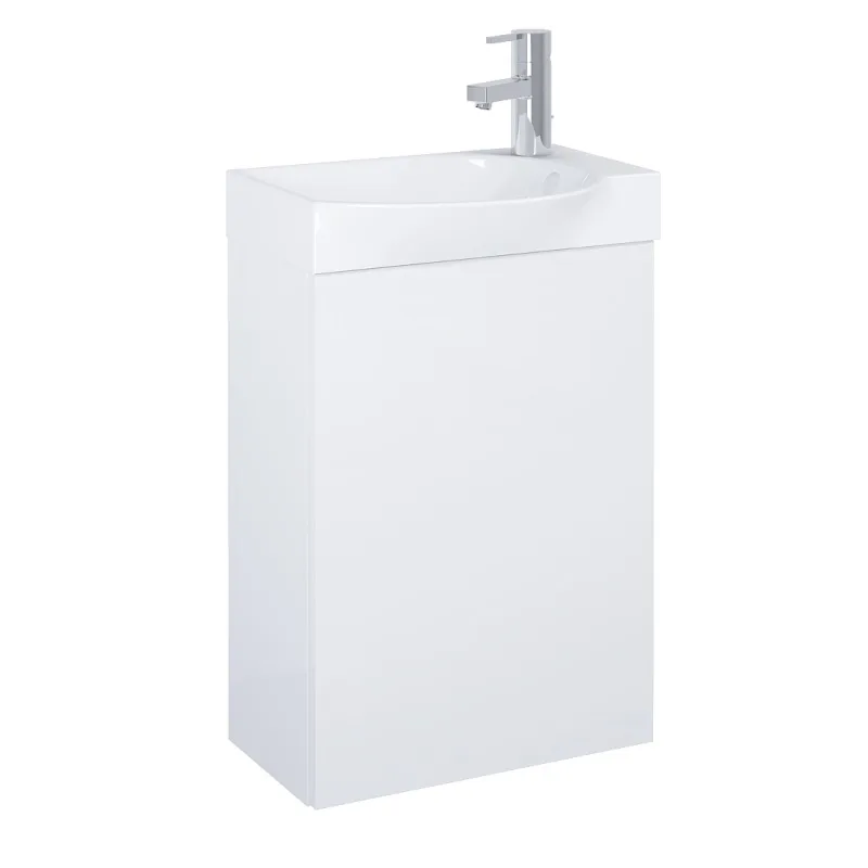 Шафка з умивальником Ravell 450 White matt A852448806 Roca