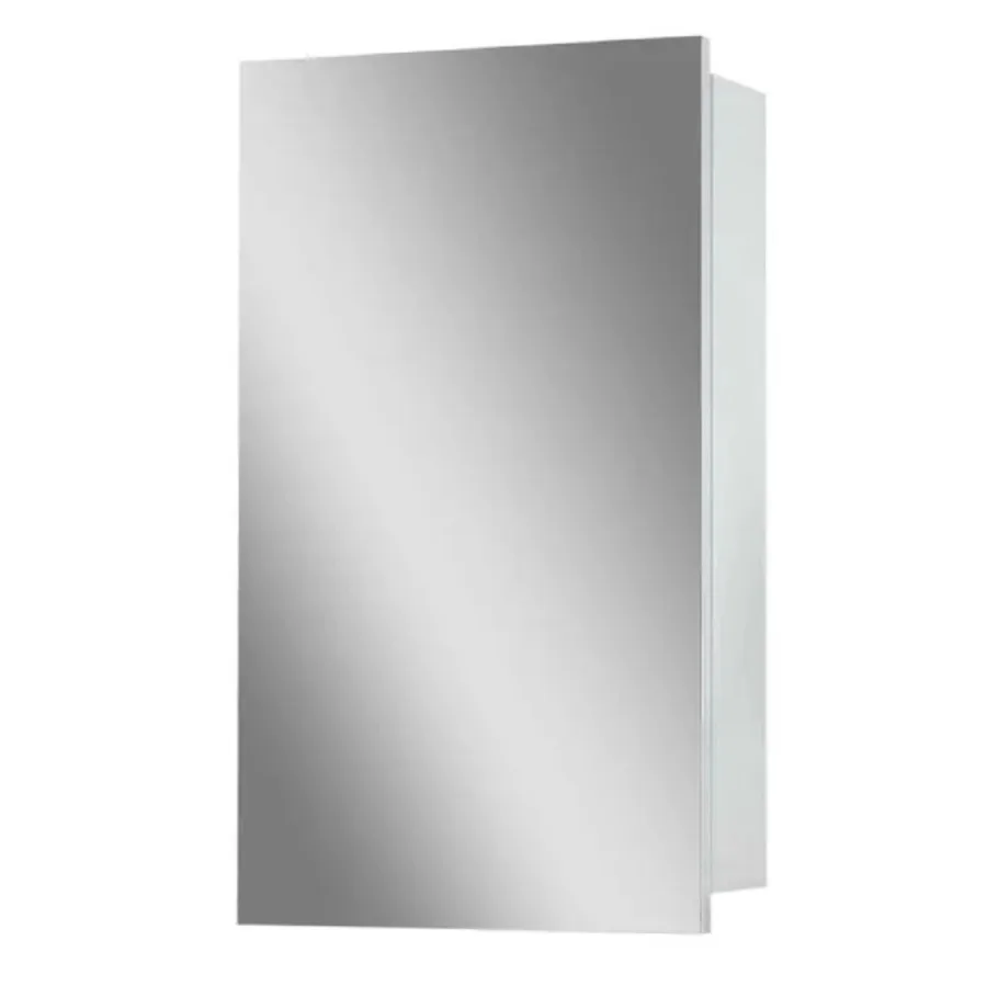 Шафка-дзеркало Базис 400 SH-0140-B білий D-Line