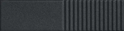 Плитка стінова Groove Graphite 2 SUGAR STR 78x298 Tubadzin