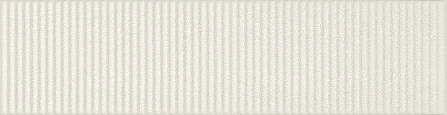 Плитка стінова Groove White 1 SUGAR STR 78x298 Tubadzin