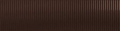Плитка стінова Groove Brown 1 GLOSS STR 78x298 Tubadzin