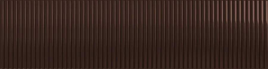 Плитка стінова Groove Brown 1 GLOSS STR 78x298 Tubadzin