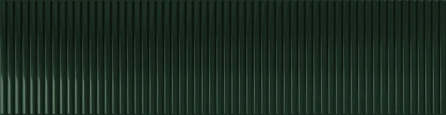 Плитка стінова Groove Green 1 GLOSS STR 78x298 Tubadzin