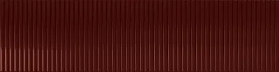 Плитка стінова Groove Burgundy 1 GLOSS STR 78x298 Tubadzin