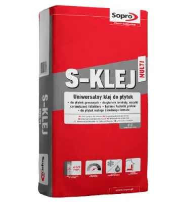 Клей для плитки універсальний Sopro S-KLEJ Multi (22,5 кг)