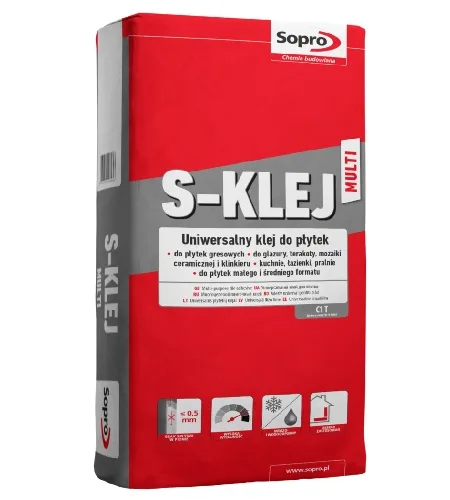 Клей для плитки універсальний Sopro S-KLEJ Multi (22,5 кг)