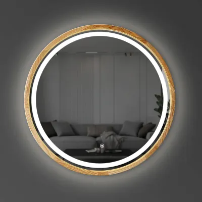 Дзеркало Perfection LED 800 Natural Oak Luxury Wood