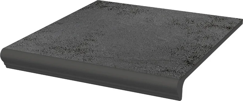 Сходинка з капіносом пряма 6071 Semir Grafit 300x330x11 Paradyz