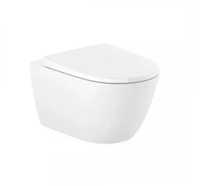 Унітаз підвісний із турбозмивом Ona Vortex з кришкою soft-close A34H684000 Roca