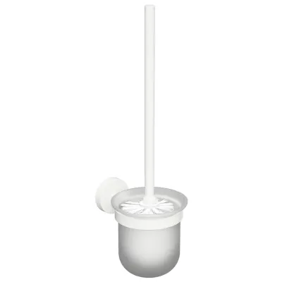 Туалетна щітка з тримачем White (104113014), Bemeta
