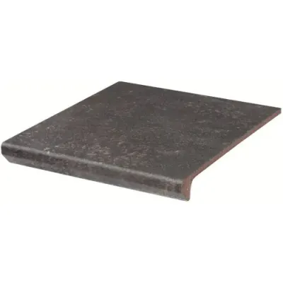 Сходинка з капіносом пряма Viano Antracite 30x33 Ceramika Paradyz