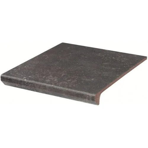 Сходинка з капіносом пряма Viano Antracite 30x33 Ceramika Paradyz