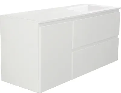 Шафка під умивальник Jassel права 1200 White Air-Line