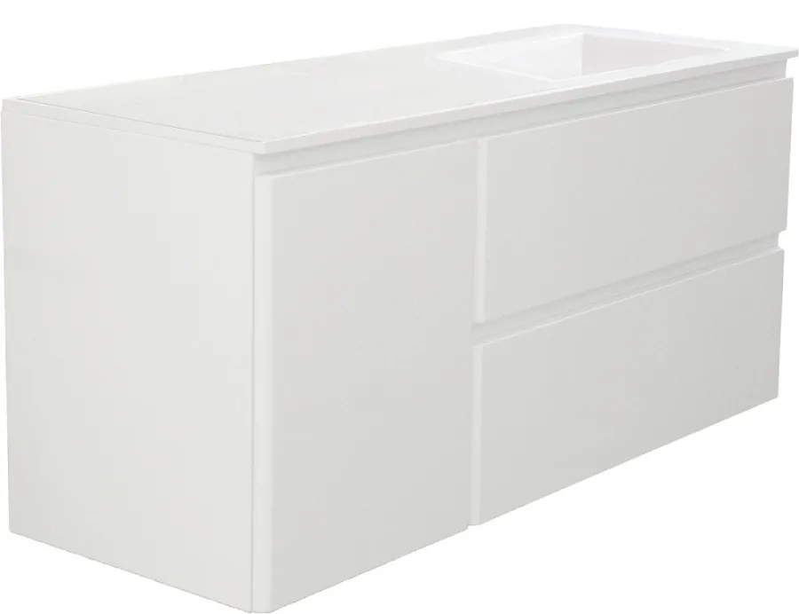 Шафка під умивальник Jassel права 1200 White Air-Line