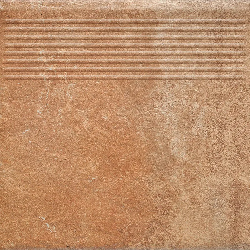 Сходинка пряма Scandiano Rosso 300x300x8,5 Paradyz
