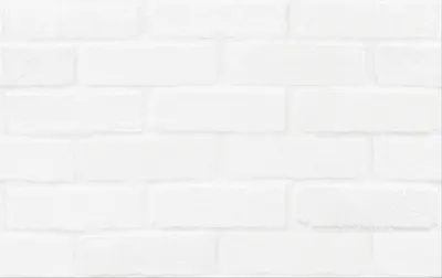 Плитка стінова White Bricks Structure 250x400x8 Cersanit