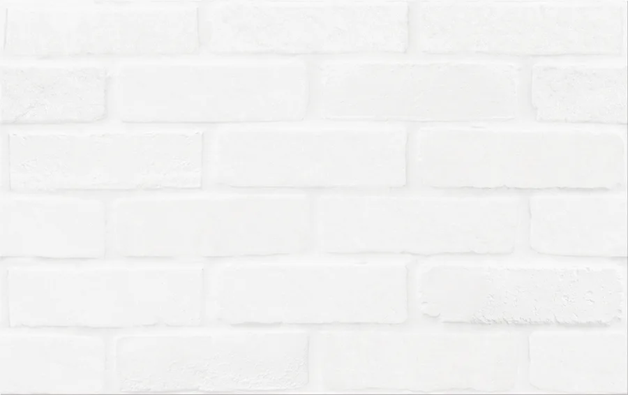 Плитка стінова White Bricks Structure 250x400x8 Cersanit