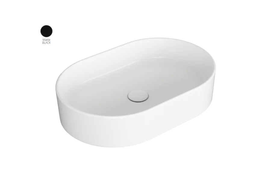 Умивальник 60 FORIU FO02NM Black Matte SIMAS