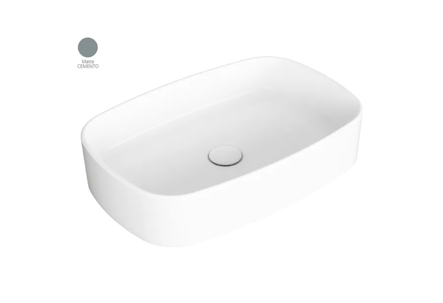 Умивальник 60 FORIU FO04CM Cemento Matte SIMAS