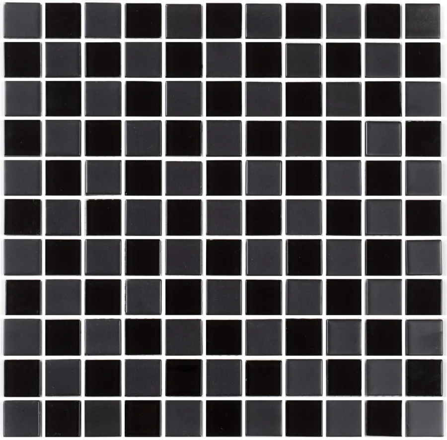 Мозаїка GM 4057 C2 Вlack MATT-Black 300x300x4 Котто Кераміка