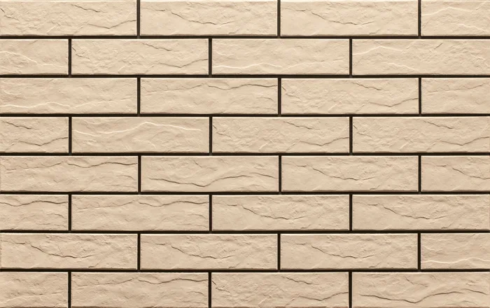Плитка фасадна Kremowa Rustiko 6,5x24,5x0,65 Cerrad
