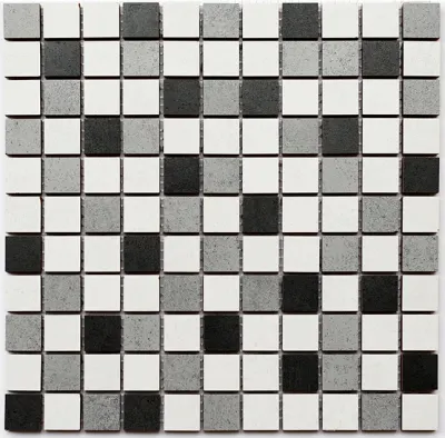 Мозаїка СМ 3028 С3 Graphite-Gray-White 300x300x8 Котто Кераміка