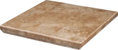 Сходинка з капіносом кутова Ilario Ochra 33x33 Ceramika Paradyz