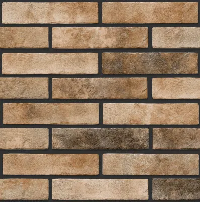 Плитка стінова KBР010 Klinker Brick Помаранчевий Slim 60x250x6 Golden Time