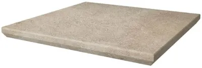 Сходинка з капіносом кутова Scandiano Ochra 33x33 Ceramika Paradyz