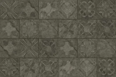 Плитка фасадна Torstone Grafit Decor 148x300x9 Cerrad