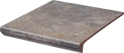 Сходинка з капіносом пряма Viano Grys 30x33 Ceramika Paradyz