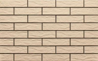 Плитка фасадна Kremowa Rustiko 6,5x24,5x0,65 Cerrad