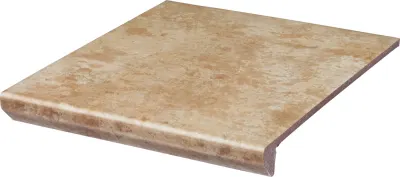 Сходинка з капіносом пряма Ilario Beige 30x33 Ceramika Paradyz